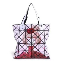 2017 Mujer Bao Bao Bolso de Totalizador de la Tela Escocesa Bolsos de Las Mujeres Famosas Marcas Bolso de Diamante del Enrejado Del Hombro Bolsa Bolso maletín
