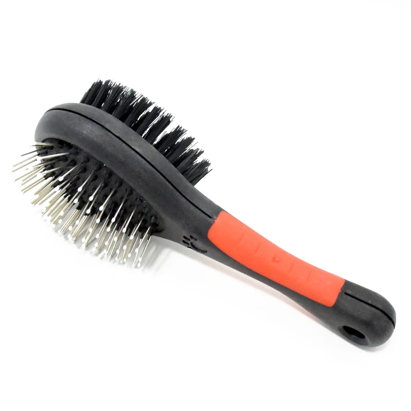 Grooming brush for dogs, cats and small animals in double facein Dog