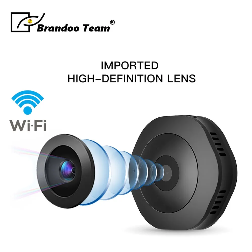 Мини WiFi камера H6 1080P Full HD ночное видение маленькая портативная спортивная