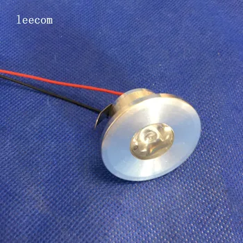 

20pcs Mini Spot LED white Ceiling Recessed Downlight Aluminium dimmable cabinet light Home Under Cabinet Lights holesize 20-30mm