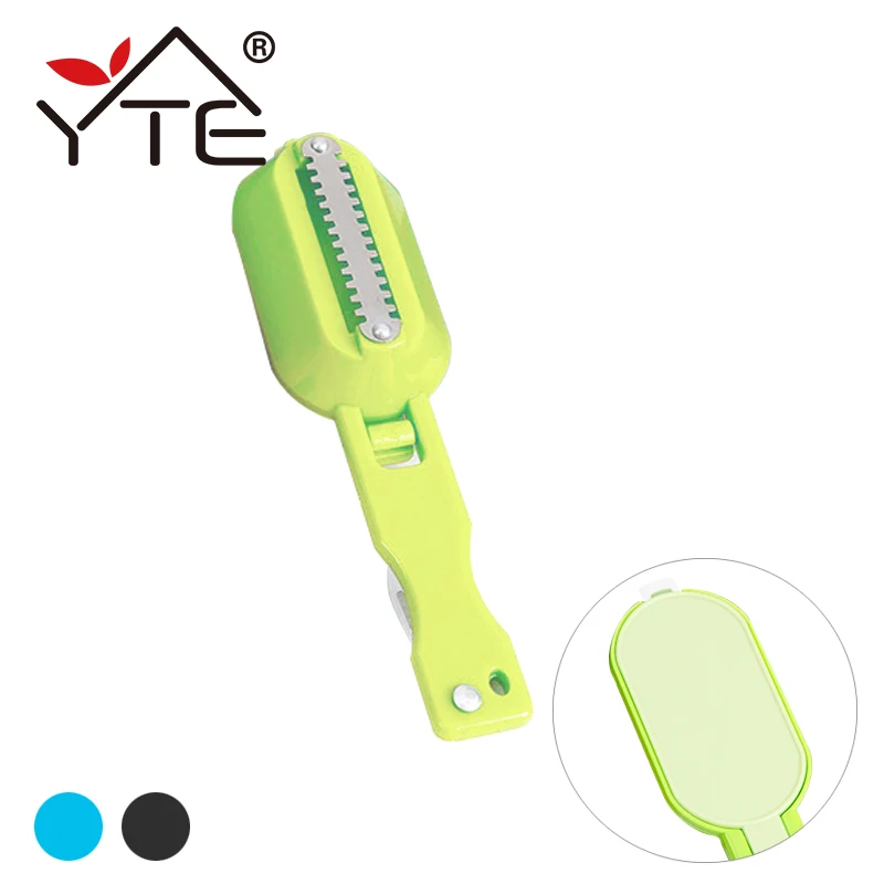 

Practical Fast Cleaning Fish Scaler Scale Scraper Clam Opener Scaler And Knife for Scraping Fish Kitchen Gadgets Cooking Tools