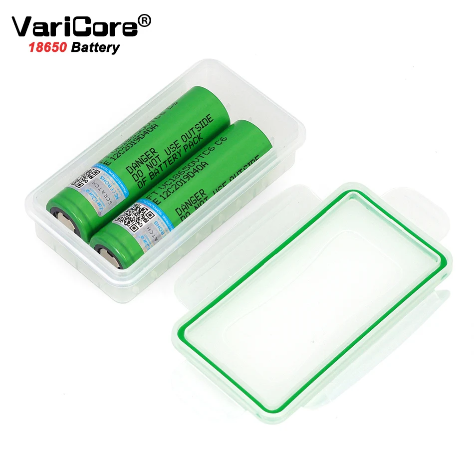 1-10 шт VariCore VTC6 3,7 V 3000mAh 18650 батарея питания 30A разряда для VC18650VTC6 фонарик инструменты электронные сигареты батареи+ коробка