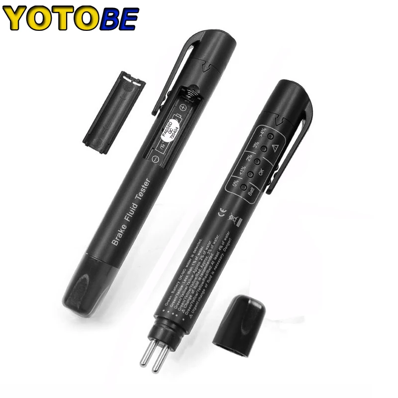 

Universal 5 LED Mini Electronic Brake Fluid Tester Pen Vehicle Tools Liquid Diagnostic Tools