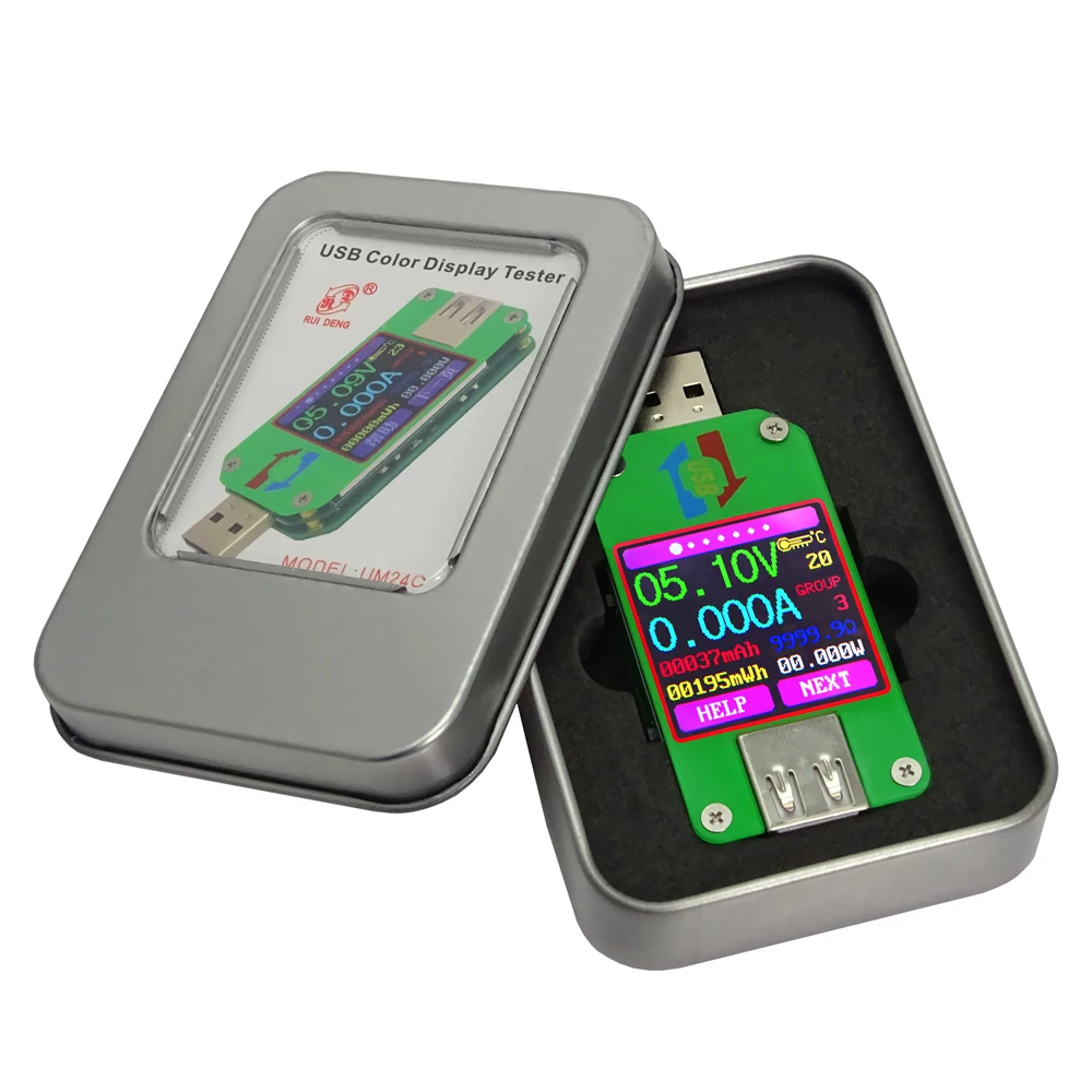 Тестер емкости внешнего аккумулятора USB QC 2 0 3 с жк дисплеем|usb qc|lcd chargercharger lcd |