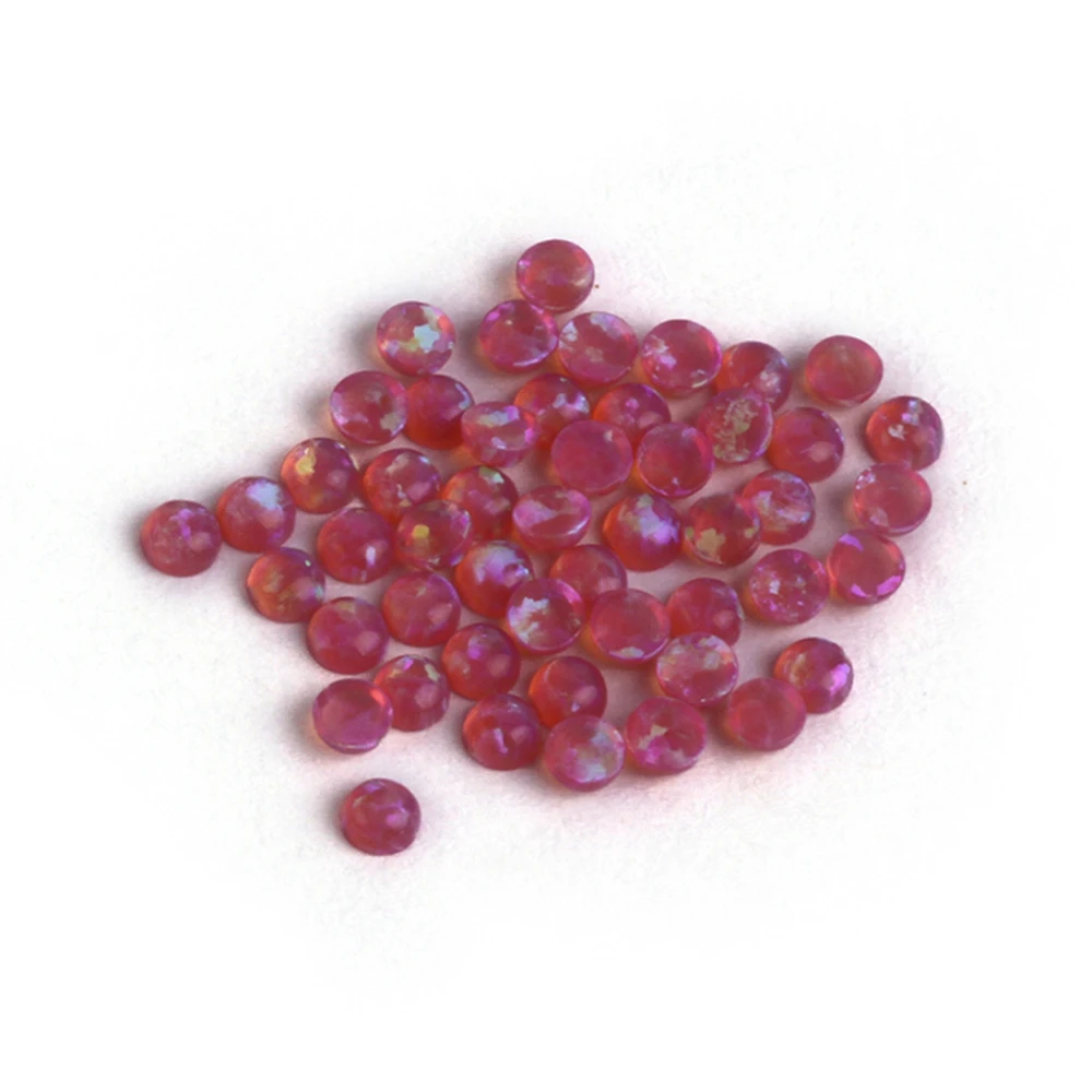 20pcs/lot High Quality Synthetic Opal Stone 2mm-12mm OP59 Round Cabochon Beads In Jewelry | Украшения и аксессуары