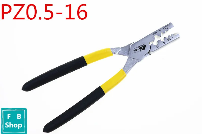 

PZ 0.5-16 PZ0.5-16 German needle type line clamp tubular terminal crimping pliers sleeve type terminal cold press pliers