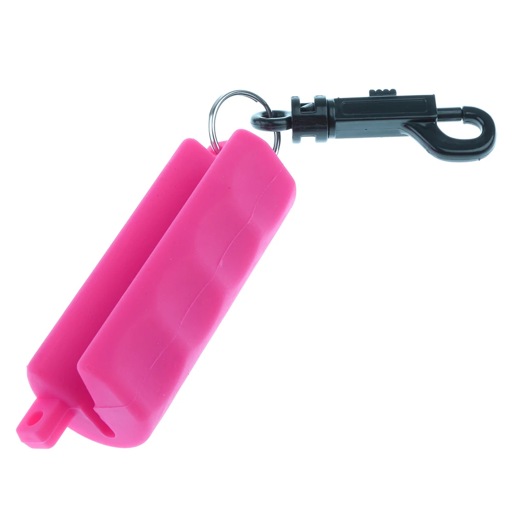 Durable Silicone Archery Arrow Puller Gripper 3D Target Remover with Keychain for Archery Target Hunting Shooting