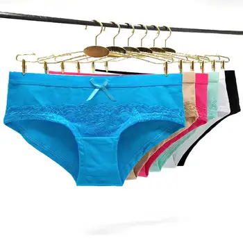 

Lot of 12 Laced Cotton Boyleg Sexy Lady Panties Solid Women Short Brief Women Underwear Hot Girl Pants Sexy Lingerie Wholesale