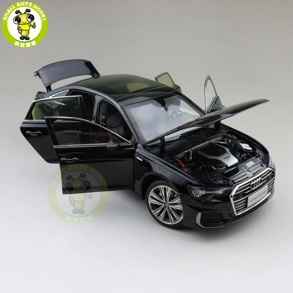 1/18 все новые Audi A6 A6L литая модель автомобиля игрушки для мальчиков и девочек Коллекция подарков