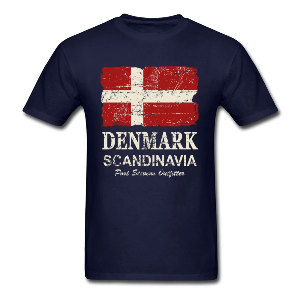 Vintage Denmark Flag_navy