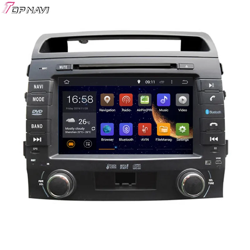TOPNAVI 8 Octa Core 2GB RAM Android 6 0 Car font b Radio b font Stereo