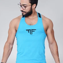 Новая брендовая мужская летняя майка с бретелями без рукавов, Хлопковая мужская тренировочная майка, топы, одежда для бодибилдинга, майка для фитнеса