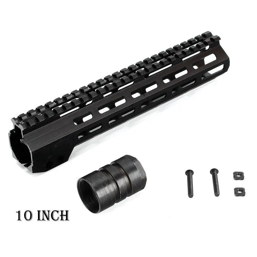 Тактический прицел крепление " 9" 1" 12" 13," 15" 1" дюймов AR15 поплавковая M-LOK Keymod Handguard для охотничьей тропы w стальная гайка