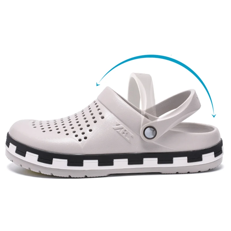 Hole Shoes Male Men Sandals New 2019 crocse Clogs Sandalias Hombre croc Sandles Mens Sandals Summer Slippers sandalet Men Shoes