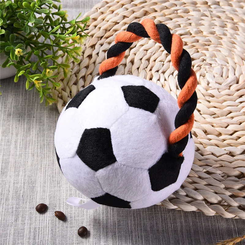 Pet Dog Bite Basket Football volleyball Balls Pet Dog Plush Toys in