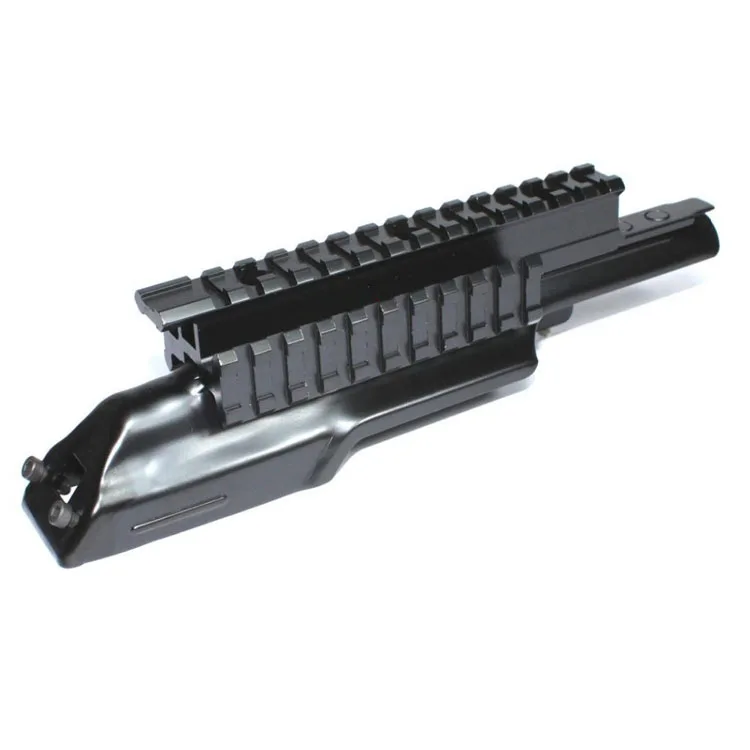 Тактический AK 47/74 RIS Quad Rail mount Tactical Quad Handguard Rail с 12 чехлами для охоты, стрельбы, военных игр, Paitall Airsoft