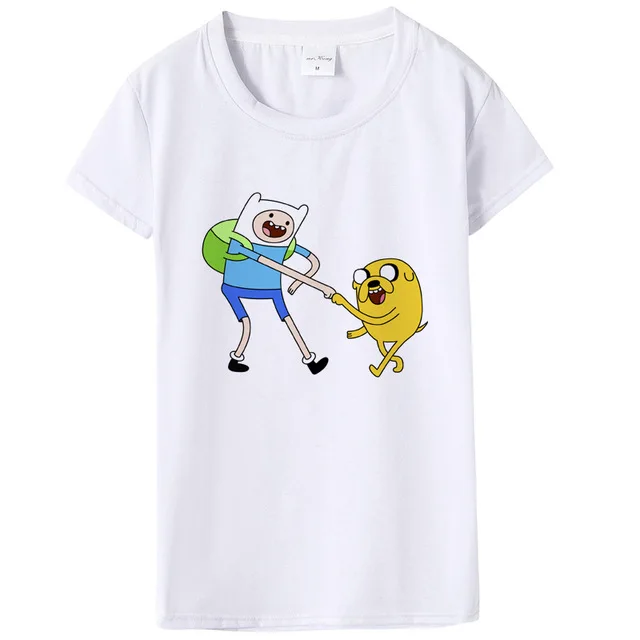 New-2018-Adventure-Time-T-Shirts-Women-Short-Sleeve-O-Neck-Animation-Girl-T-shirt-Finn.jpg_640x640