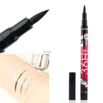 

1pc liquid black makeup eyeliner pen water proof Long Lasting Cosmetics Paint for eye beauty women tools