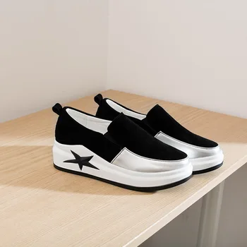 

Spring institute of new leather shoes comfortable wind thick bottom size code 31 18313-45 shoes