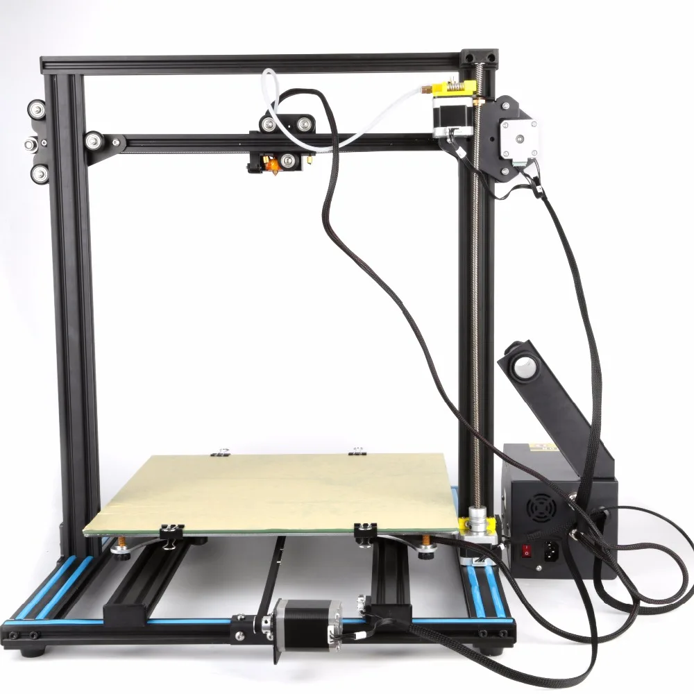 Creality CR-10-plus большой размер печати DIY настольный 3d принтер печать различные нити с подогревом кровать