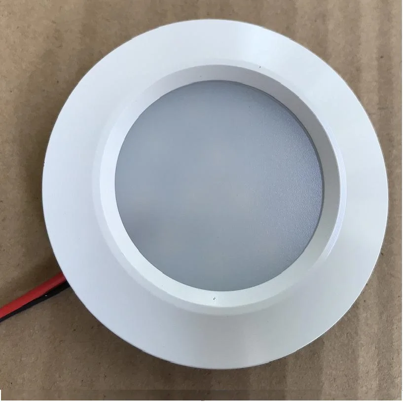 Светодиодный встраиваемый потолочный светильник 12 в 2 5 Вт для салона алюминиевый