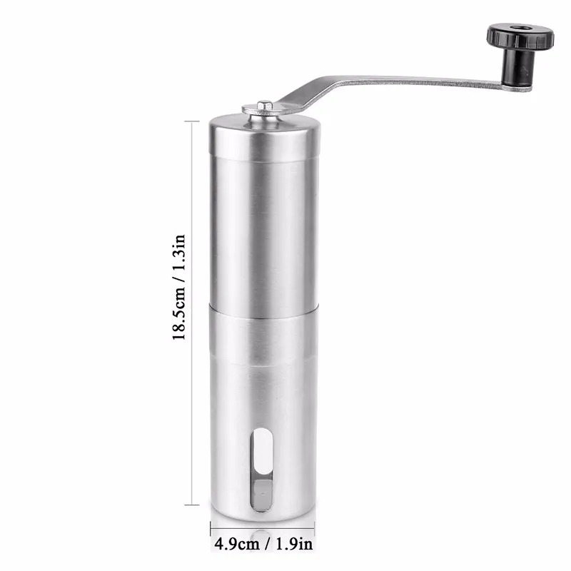 Original Manual Coffee Grinder Stainless Steel Coffee Grinders Coffee Mill Machine Portable Hand Grinders Manual Tool (5)