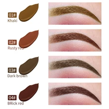 LULAA водостойкий гель для бровей 4 цвета стойкий гель для бровей натуральный 3D макияж для бровей