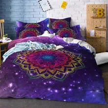 Tie Dyeing Mandala Bedding Set Colorful Floral Duvet Cover Set Bohemia Design Bedding Girls Bedroom Decor Pillowcase Bedclothes Tie Dyeing Mandala Bedding Set Colorful Floral Duvet Cover Set Bohemia Design Bedding Girls Bedroom Decor Pillowcase Bedclothes
