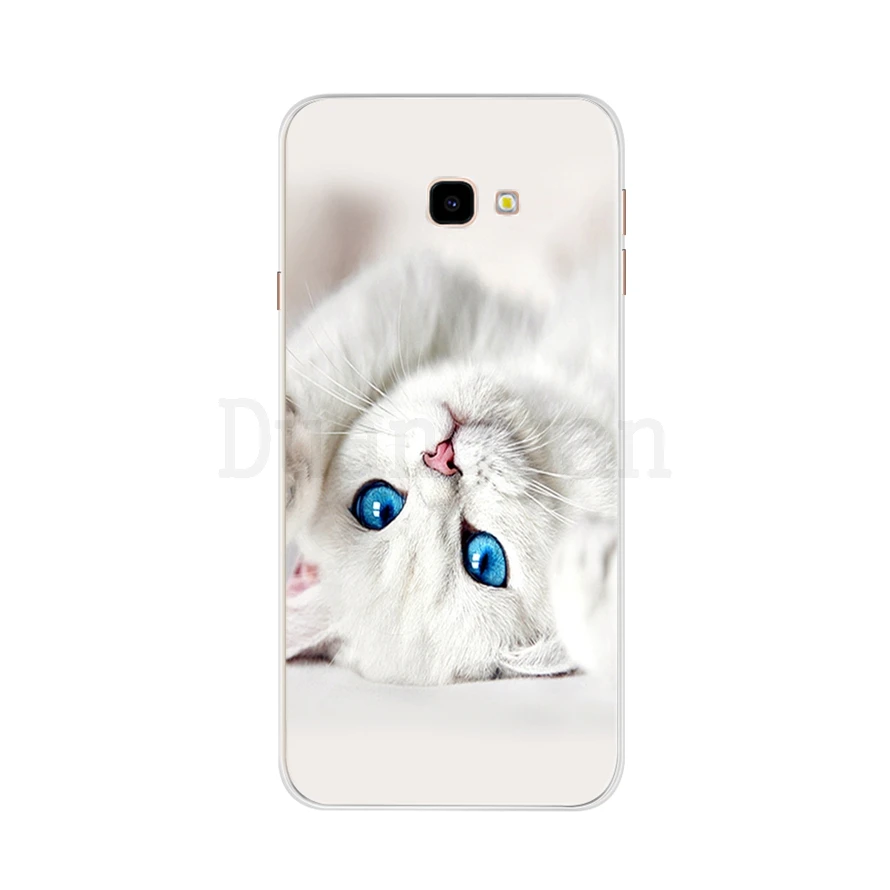 Крутой Мягкий ТПУ чехол для Samsung Galaxy j4 PLus J415 2018 силиконовый мультяшный милый J415FN