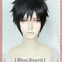 Высокое качество Yuri! On Ice косплей парик Yuuri костюм кацуки для косплея парик японская команда парик костюмы на Хэллоуин волос для Для мужчин