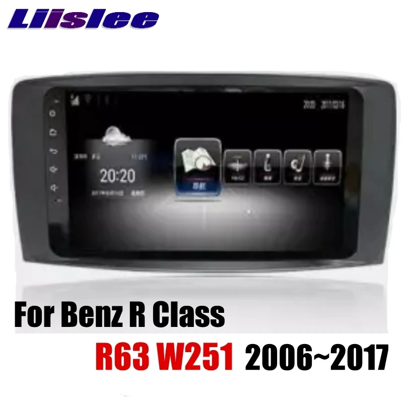 Cheap Liislee Car Multimedia Player NAVI For Mercedes Benz MB R Class R63 W251 R280 R300 R320 2006~2017 Radio Stereo GPS Navigation 0