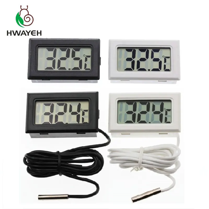 

1pcs LCD Digital Thermometer for Freezer Temperature -50~110 degree Refrigerator Fridge Thermometer