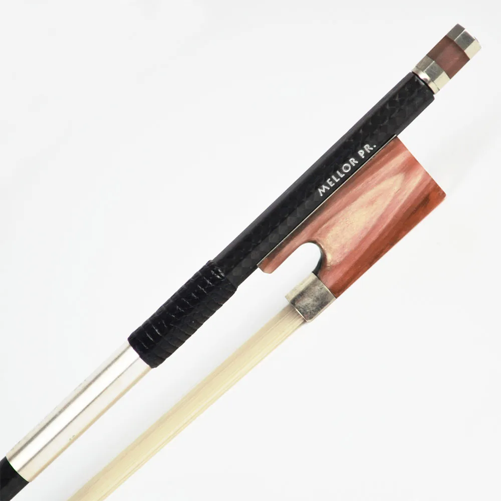 

Diamond Carbon Fiber VIOLIN BOW Natural Oxhorn Frog Melody Tone Great Elasticity and Hardness MELLOR Professional Level P3
