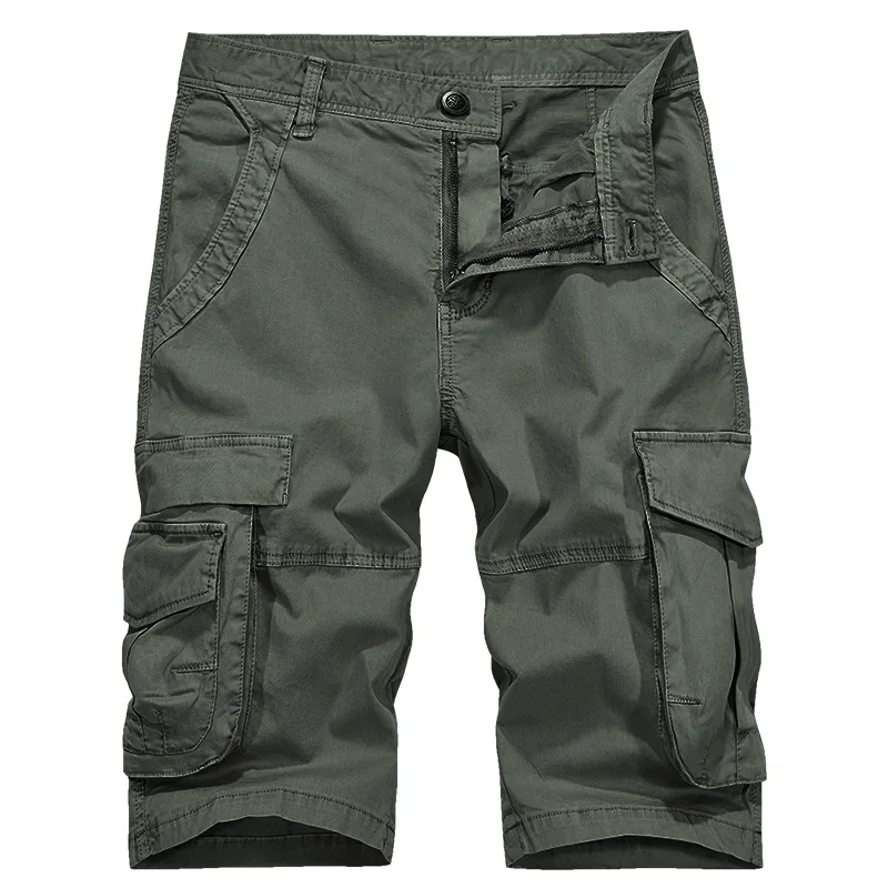 Новые Летние повседневные хлопковые шорты хорошего качества