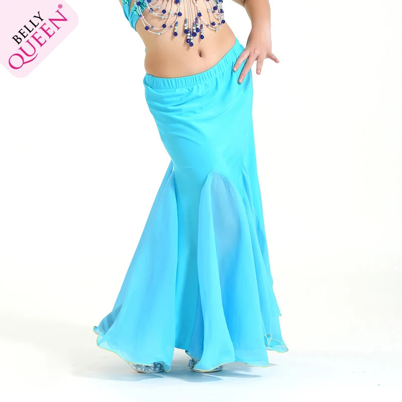 KID's Belly Dance Costume Fishtail Long Skirt Performance Dancewear