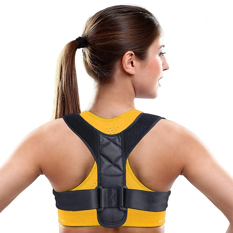 

Adjustable Medical Men/women Back Posture Corrector Clavicle Spine Back Shoulder Lumbar Brace Support Belt Posture Correction 29