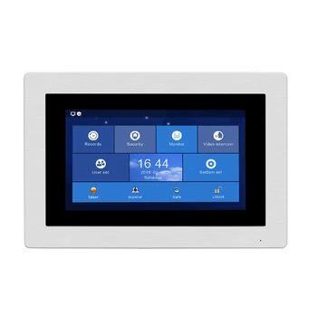 

Free Shipping POE 720P IP Wifi 7" Touch Screen Monitor ( Work With the Same Brand Apartment POE IP Outdoor Unit Only)