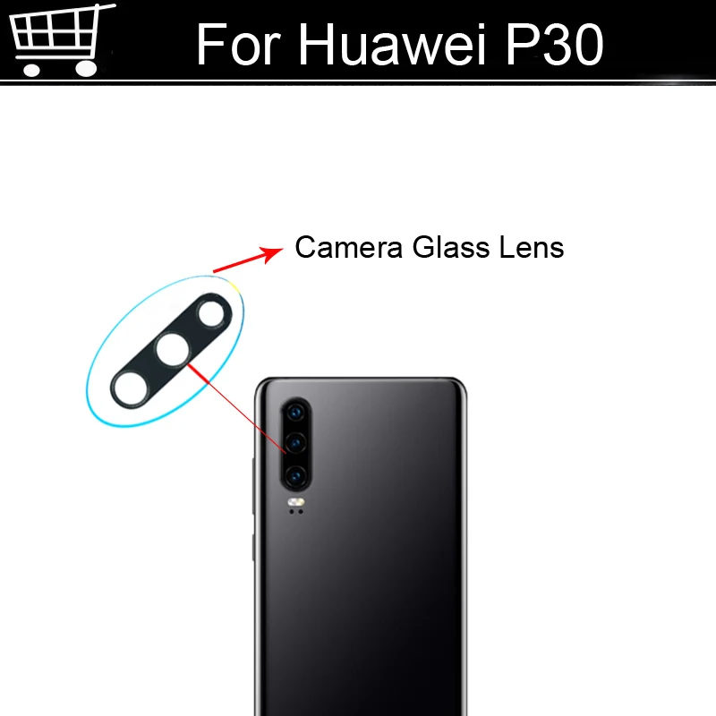 Сменный стеклянный объектив для задней камеры Huawei P30 p30 запасные части P 30 |