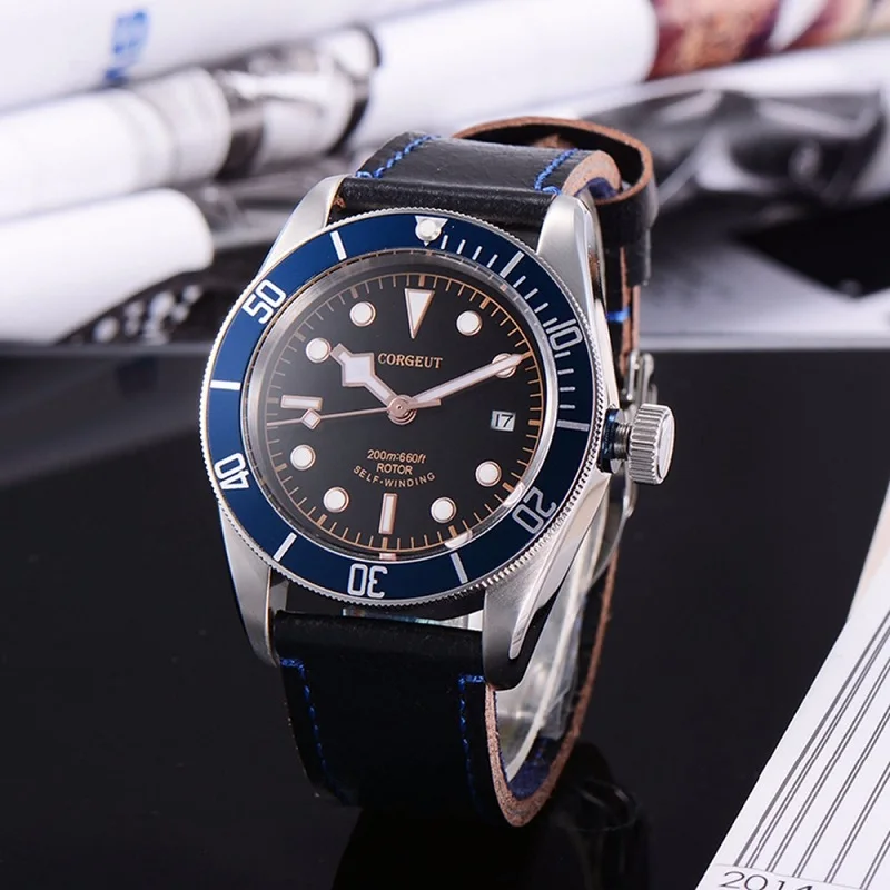 

Men Watches Luxury Top Brand Fashion Leather Strap Miyota Automatic Business Mechanical Watches Sapphire Male Clock Wristwatche