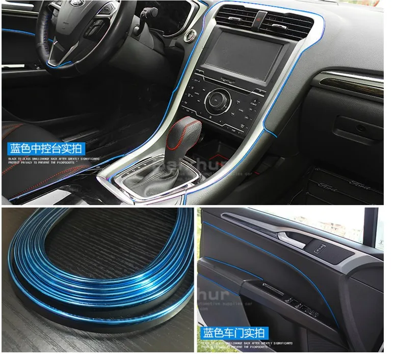 

Update 3 generation Car styling Decorative thread sticker for Skoda octavia fabia yeti rapia superb octavia a7 a5 2 Accessories
