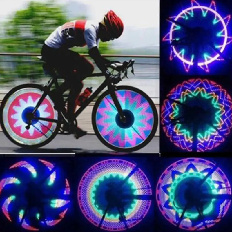 

OUTAD Waterproof 32-LED Bicycle Bike Riding Spoke Lights Reflective Rim Light for MTB Wheel Tire Cycling Accessorie