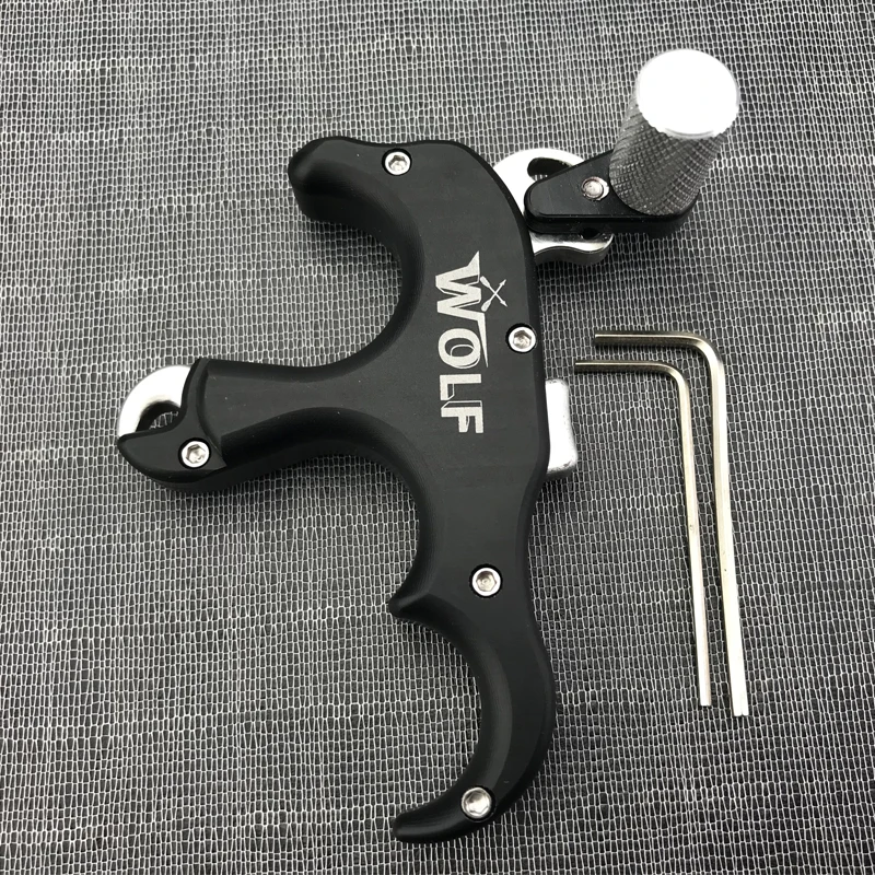 1pc 3 Fingers 3 Color Automatic Trigger Release for Compound Bow
