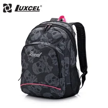 Luxcel Череп Искусства Моды Случайные рюкзак для женщин старинные рюкзак дети рюкзак высшим Рюкзак печати школьный
