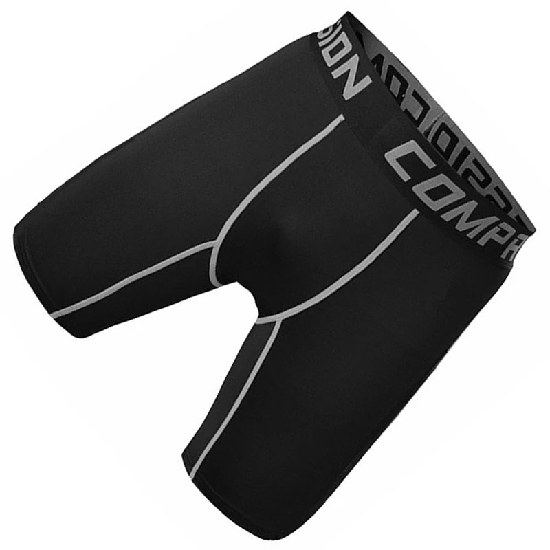 2018 New Running Sport Mens Basketball Tight Compression Shorts Gym