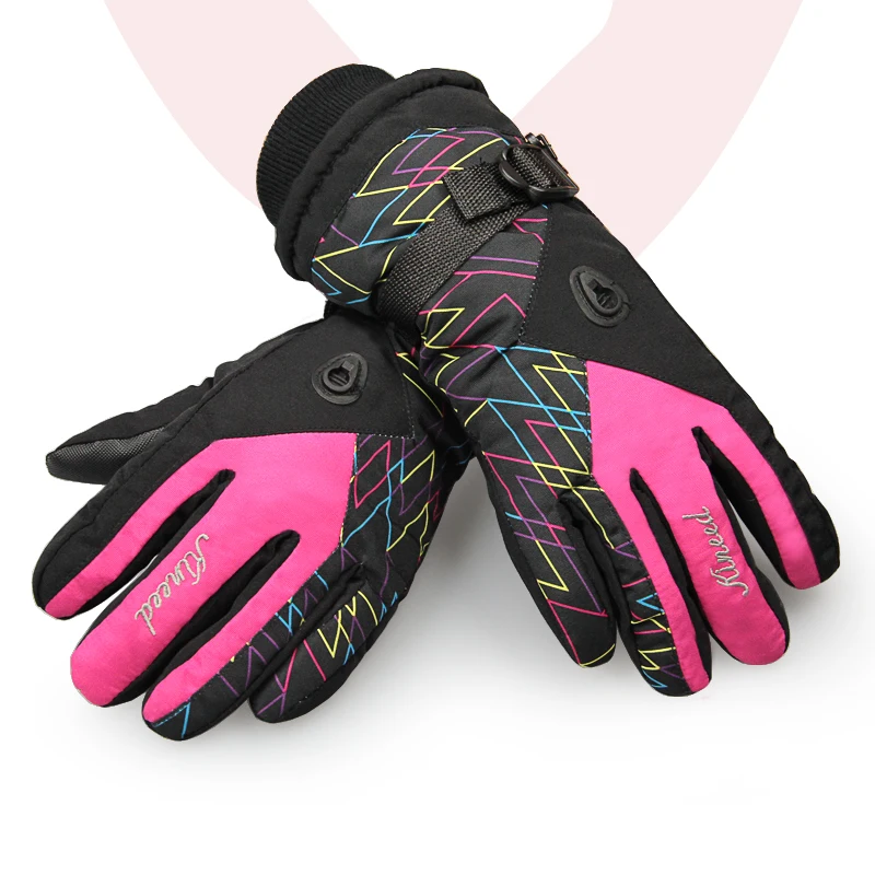 5 Color 2016 Winter Women Ski Gloves Snowboard Gloves Snowmobile