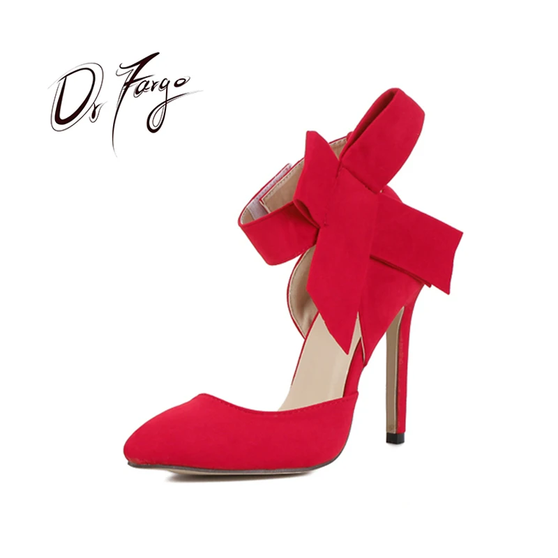 Drfargo Jm621 靴女性春夏ビッグ蝶ネクタイ靴ポインテッドトゥアンクルストラップパンプス赤 黒の靴 Mujer Zapatos サイズ 35 41 レディースパンプス Aliexpress Drfargo Jm621 靴女性春夏ビッグ蝶ネクタイ靴ポインテッドトゥアンクルストラップパンプス赤 黒の靴 Mujer Zapatos サイズ 35 41 レディースパンプス Aliexpress