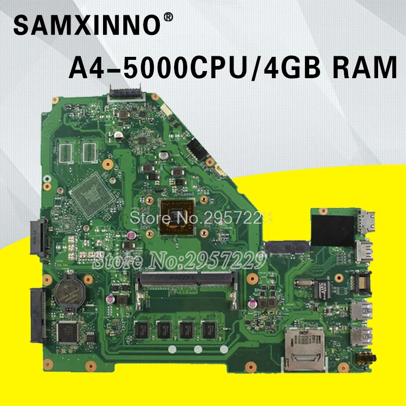 X550EA Laptop Motherboard For Asus X550EA X550E X552EA X552E A552E REV2.0 Mainboard With A4-5000 Processor 4G Memory 100% Work X550EA Laptop Motherboard For Asus X550EA X550E X552EA X552E A552E REV2.0 Mainboard With A4-5000 Processor 4G Memory 100% Work