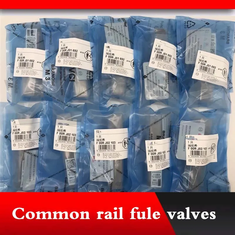 

6PCS Common Rail Control Valve F00RJ02806 F 00R J02 806 FOORJ02806 F OOR J02 806 0445120110 0445120156 0445120164 Injector Valve