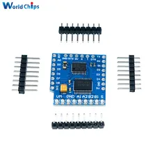 1 компл. Моторный щит для WeMos D1 Мини TB6612FNG Wemos IEC двойной моторный драйвер Щит Модуль вождения с серийным горшком