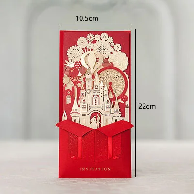 wedding invitations creative high end wedding party cards
